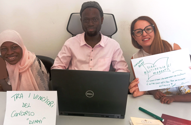 La voce di Ibrahim dal Benin all’Italia: premiato ai “Diari Multimediali Migranti”